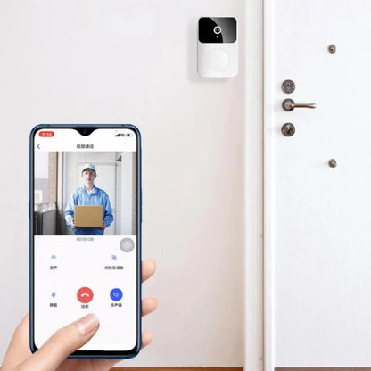 Campainha Inteligente Sem Fio – Câmera HD e Controle pelo Celular!